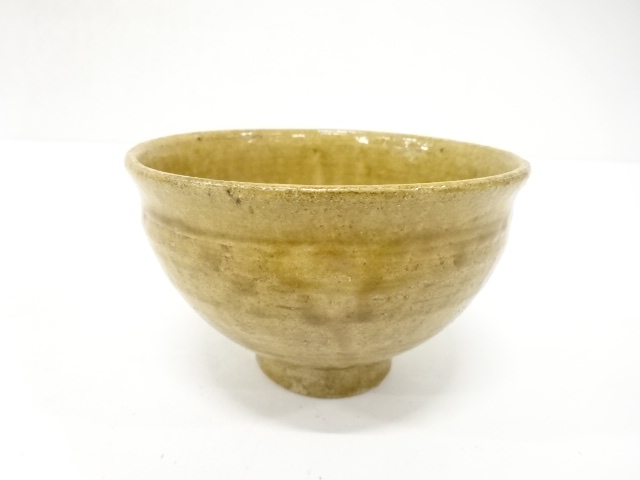 JAPANESE TEA CEREMONY / TEA BOWL CHAWAN / NATURAL GLAZE